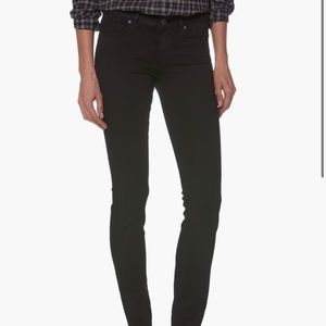 Paige Verdugo Ultra Skinny Black Jeans